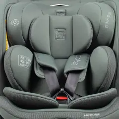 Seggiolino Auto Kanda I-Size Jet Black Girevole 40-150cm - bambini 40-150 cm (0-12 anni)