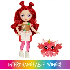 Rainbow High Littles Rainbow Fantrasy Fairies Doll - Apple Red - collezionabili bambina