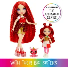 Rainbow High Littles Rainbow Fantrasy Fairies Doll - Apple Red - collezionabili bambina