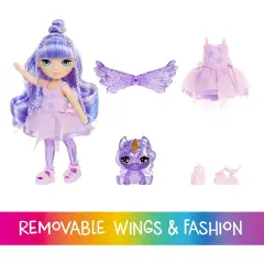 Rainbow High Littles Rainbow Fantrasy Fairies Doll - Amethyst Purple - collezionabili bambina