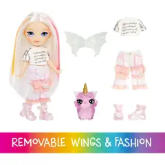 Rainbow High Littles Rainbow Fantrasy Fairies Doll - Opal Rainbow - collezionabili bambina