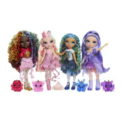 Rainbow High Rainbow Shimmers Con Slime Fashion Doll - Violet Purple - collezionabili bambina