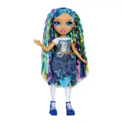 Rainbow High Rainbow Shimmers Con Slime Fashion Doll - Skyler Blu - collezionabili bambina