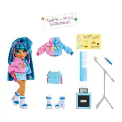 Rainbow High Jr High Rockband Fashion Dolls - Skyler - collezionabili bambina
