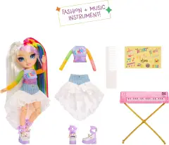 Rainbow High Jr High Rockband Fashion Dolls - Amaya - collezionabili bambina