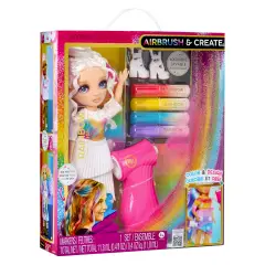 Rainbow High Air Brush & Create Fashion Dolls - Purple Eyes - collezionabili bambina