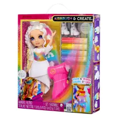 Rainbow High Air Brush & Create Fashion Dolls - Purple Eyes - collezionabili bambina