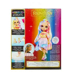 Rainbow High Air Brush & Create Fashion Dolls - Purple Eyes - collezionabili bambina