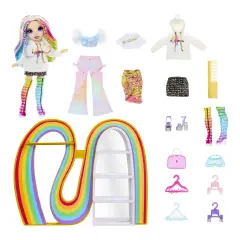 Rainbow High L'armadio Arcobaleno Di Amaya Playset - collezionabili bambina