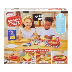 Creative Chef's Cheeseburger E Patatine Fritte Kit - collezionabili bambina