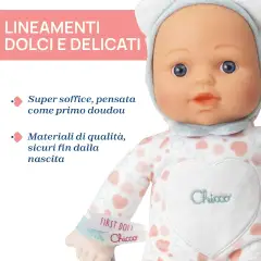 Chicco La Mia Prima Bambola con Cuore Massaggiagengive - Bambole e accessori