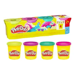 Playdoh Pasta Da Modellare 4 Vasetti Da 85gr - creatività