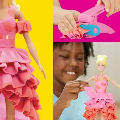 Playdoh Barbie Designer Fashion Show - creatività