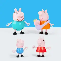 Peppa Pig The Family Of Peppa Pig 5 Characters - collectible little girl