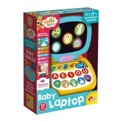 Carotina Baby Laptop Parlante con Luci e Melodie Lisciani - Primi giochi