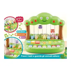 Carotina Baby Il Boschetto Salterino con Suoni, Luci e Animaletti - Primi giochi