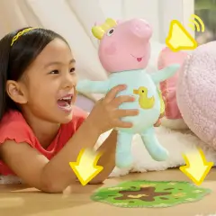 Peppa Pig Baby Evie Interactive Doll - collectible baby girl