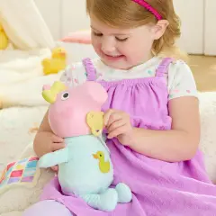 Peppa Pig Baby Evie Interactive Doll - collectible baby girl