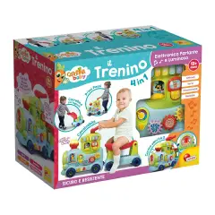 Carotina Baby Trenino dei Giochi 4in1 Cavalcabile Educativo - Primi movimenti