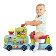 Carotina Baby Trenino dei Giochi 4in1 Cavalcabile Educativo - Primi movimenti