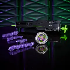 Beyblade Bbx Deluxe Launcher Pack + Top - action figures ed accessori