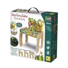 Tavolo Attività in Legno Montessori Cresce con Te 1+ Anno - Primi giochi