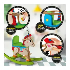 Cavalluccio a Dondolo Montessori in Legno My Baby Pony - Primi giochi
