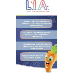Carotina L.I.A. Peluche Intelligente Educativo con Wi-Fi e Voce - giochi elettronici