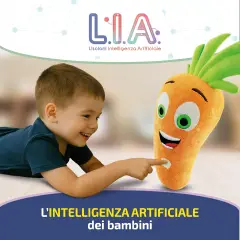 Carotina L.I.A. Peluche Intelligente Educativo con Wi-Fi e Voce - giochi elettronici