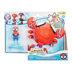 Spidey Waterwebs Sottomarino Spider Crab Con Personaggio - action figures ed accessori