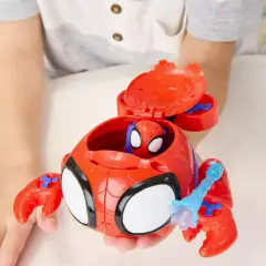 Spidey Waterwebs Sottomarino Spider Crab Con Personaggio - action figures ed accessori
