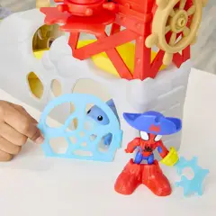Spidey Water Web Pirate Island - action figures and accessories