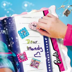 Barbie Secret Diary with Padlock, Stickers and Special Markers - Creativity
