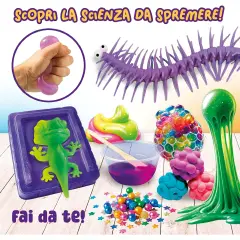 Slumi Science Squish Science – Kit Squishy Fai da Te Educativo - creatività