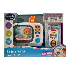 VTech La Mia Prima Smart TV | Televisione Interattiva Bilingue per Bambini - Primi giochi