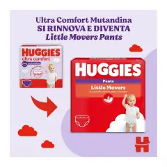 Huggies Little Movers Mutandina Taglia 6, 96 Pannolini Disney - pannolini e salviettine