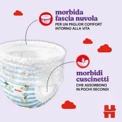 Huggies Little Movers Mutandina Taglia 6, 96 Pannolini Disney - pannolini e salviettine