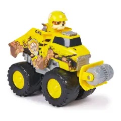 Paw Patrol Rescue Wheels Rubble – Bulldozer Trasformabile 3+ - action figures ed accessori