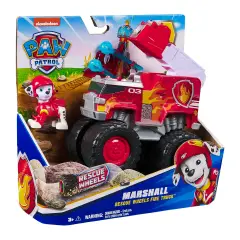 Paw Patrol Rescue Wheels Marshall – Camion Pompieri con Missili - action figures ed accessori