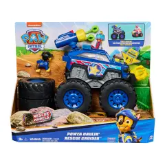 Paw Patrol Rescue Wheels Chase Deluxe – Veicolo Luci, Suoni e Missili - action figures ed accessori