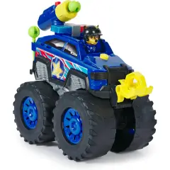 Paw Patrol Rescue Wheels Chase Deluxe – Veicolo Luci, Suoni e Missili - action figures ed accessori
