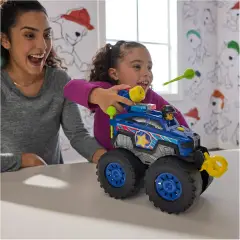 Paw Patrol Rescue Wheels Chase Deluxe – Veicolo Luci, Suoni e Missili - action figures ed accessori