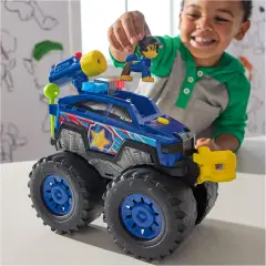 Paw Patrol Rescue Wheels Chase Deluxe – Veicolo Luci, Suoni e Missili - action figures ed accessori