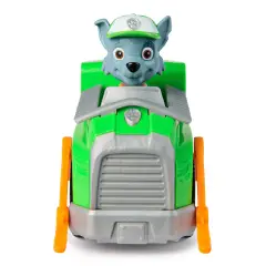 Paw Patrol Camion Raccolta Rifiuti Rocky – Veicolo Eco con Personaggio - action figures ed accessori