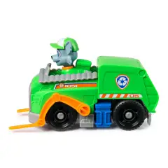 Paw Patrol Camion Raccolta Rifiuti Rocky – Veicolo Eco con Personaggio - action figures ed accessori