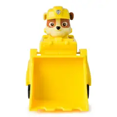 Paw Patrol Bulldozer Rubble - Construction Vehicle with Character 3+ - action figures and accessories