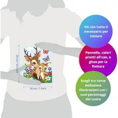 Creart Serie D: Adorabili Cerbiatti - creatività