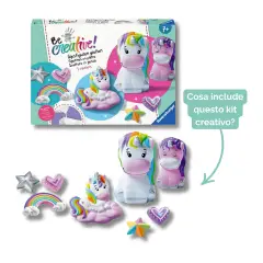 Be Creative Midi XL: Creazioni In Gesso Unicorni - creatività