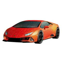 Puzzle 3D Lamborghini Huracan Evo - Arancione - puzzle 3d