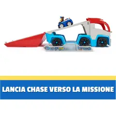 Paw Patrol Pup Squad Patroller con Veicolo di Chase 3+ Anni - action figures ed accessori